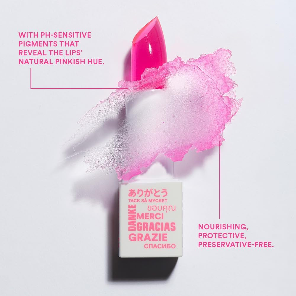MAKEUP - Lips for Life - Rosseto Che Cambia Colore - Rosseto Magico PH - Balsamo per Nutrire Le Labbra - Rossetto per Labbra Screpolate E Secche - Vegan - Cruelty Free