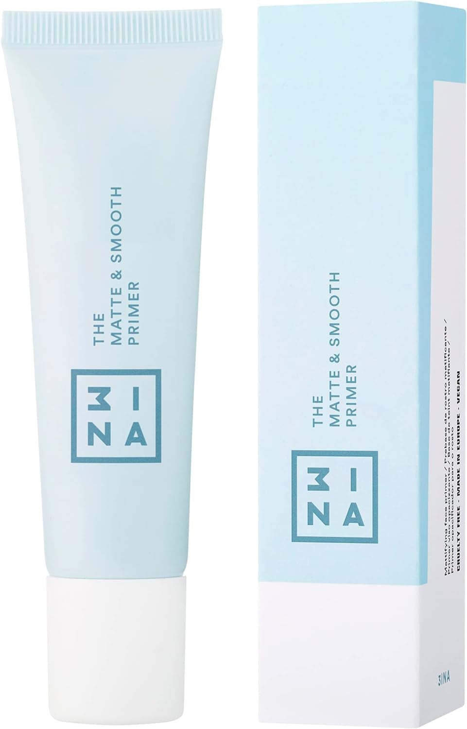 MAKEUP - the Matte & Smooth Primer - Transparente - Base per Il Trucco - Pelle Più Radiosa Ed Elastica - Primer Idratante E Opaccizzante - Prepara La Pelle per Il Make-Up - Vegan - Cruelty Free