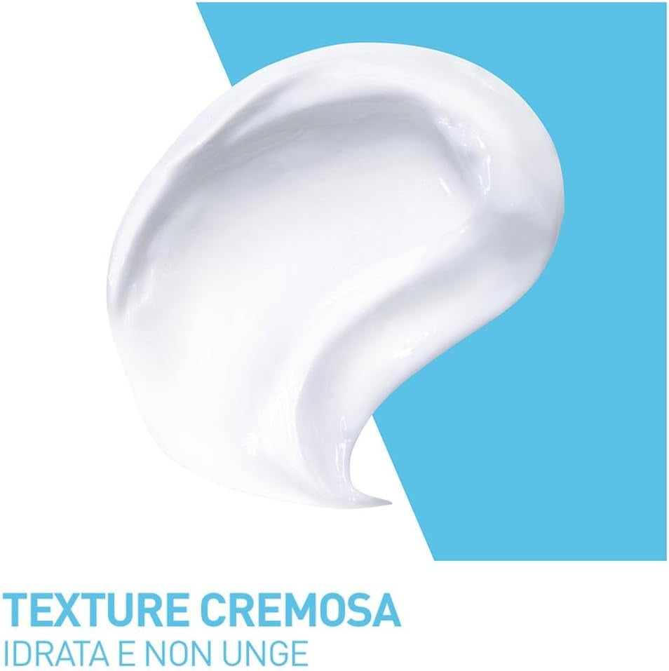 Cerave SA Crema Levigante per Pelle Molto Secca, Ruvida E Screpolata, Con Effetto Esfoliante, Con 10% Urea E Acido Salicilico, 2 X 177 Ml