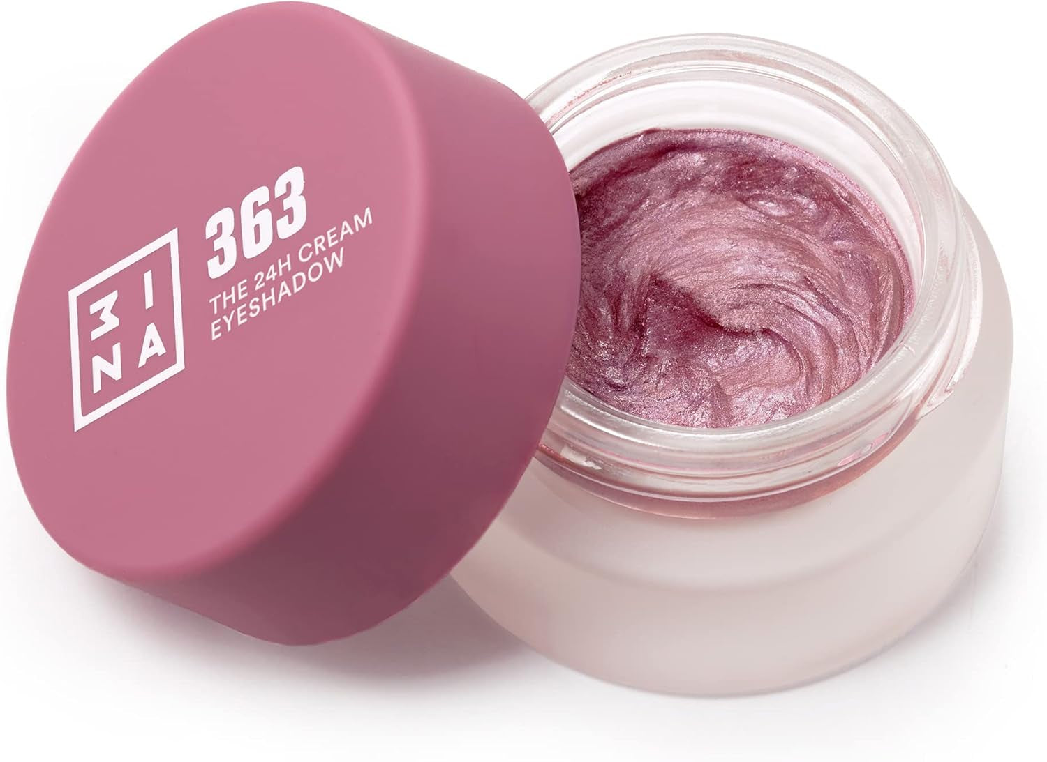 MAKEUP - the 24H Cream Eyeshadow 363 - Ombretto Occhi Rosa Ad Asciugatura Rapida - Ombretto in Crema Impermeabile Con Finitura Opaca Brillante Glitter O Mate - Vegan - Cruelty Free