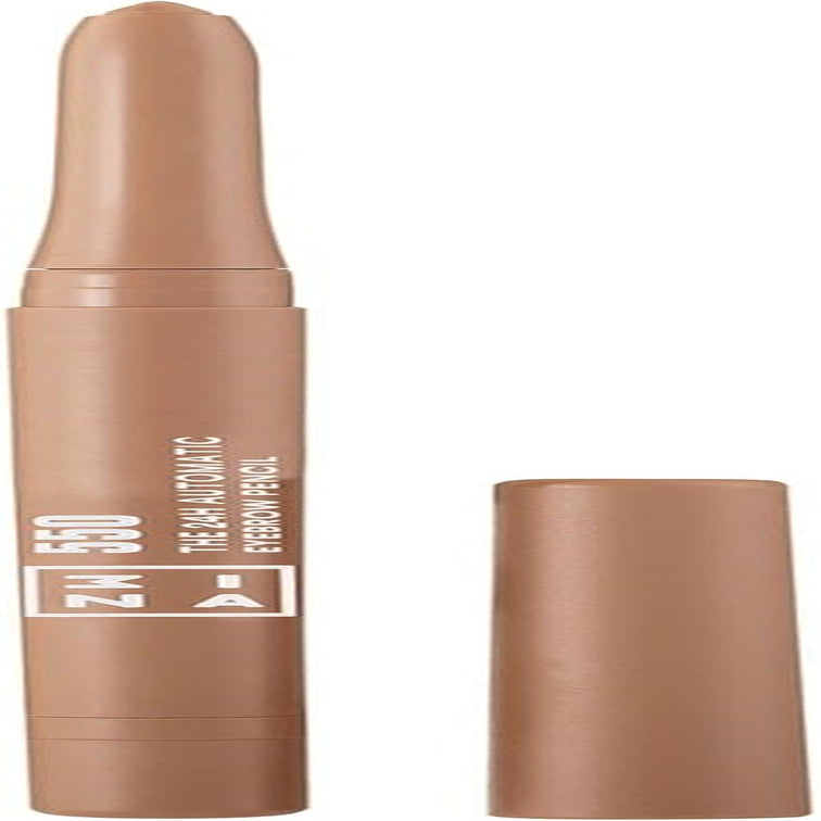 MAKEUP - the 24H Automatic Eyebrow Pencil 550 - Biondo - Matita Automatica Soppracciglia - Waterproof a Lunga Tenuta - Temperino Integrato - Definice E Scolpisce - Vegan - Cruelty Free