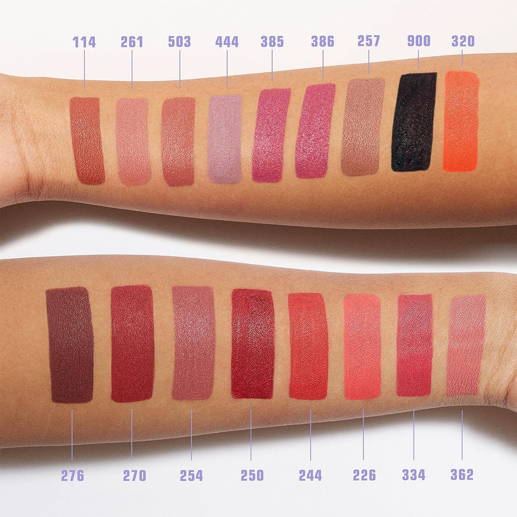 MAKEUP - the Longwear Lipstick 254 - Rosa Scuro Nudo - Rosetto Rosa Scuro Nudo Chiaro Con Acido per Nutrire Le Labbra - Rossetto Opaco Lunga Durata Altamente Pigmentato - Vegan - Cruelty Free