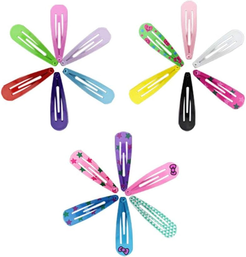 Confezione Da 50 Fermagli per Capelli, Colori Assortiti, 50 Mm, Graziosi Accessori Moda E Capelli, Fermagli per Capelli per Donne E Ragazze, Parrucchiere, Fermagli per Capelli Multicolori - Di