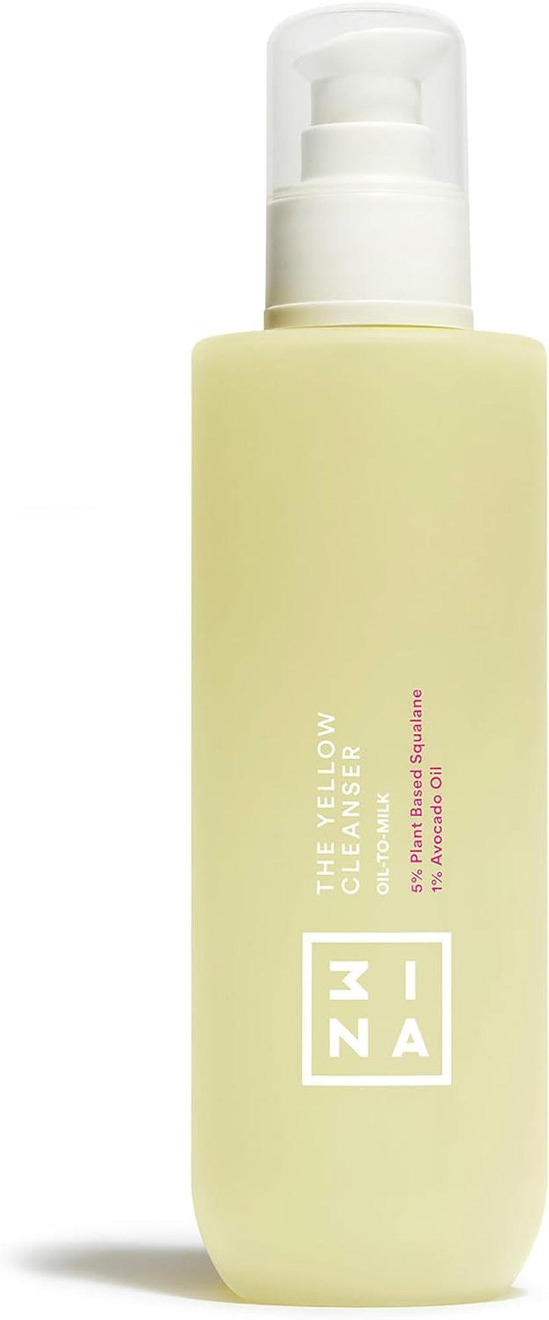 MAKEUP - the Yellow Cleanser - Olio Detergente Viso 5% Squalano + 1% Olio Di Avocado - Rafforzare La Barriera Cutanea E L'Elasticità Del Viso - Idratante Oil Cleanser - Vegan - Cruelty Free