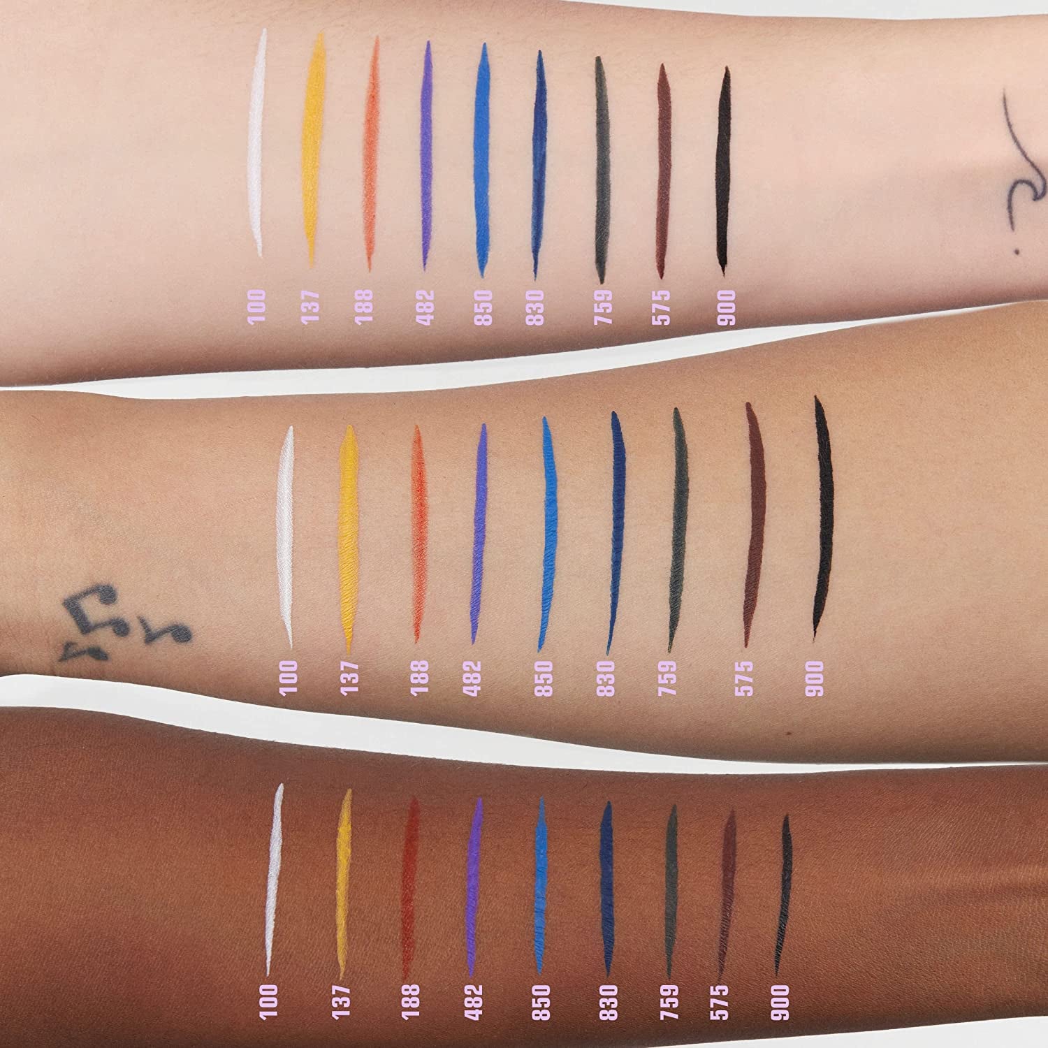 MAKEUP - the Color Pen Eyeliner 575 - Marrone - 10H Lunga Durata - Penna Colorata Liquida Mat - Alta Pigmentazione - Vegan - Cruelty Free