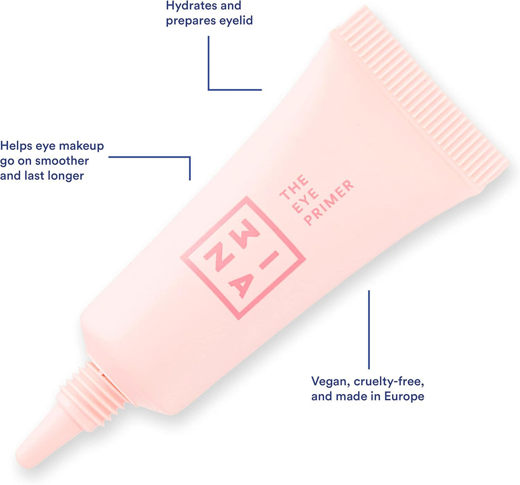 MAKEUP - the Eye Primer - Nudo - Base Ombretto Occhi- Idratante - Primer Occhi - Ottimizza L'Applicazione Dell'Ombretto - Lunga Durata - Texture Crema - Finitura Opaca - Vegan - Cruelty Free