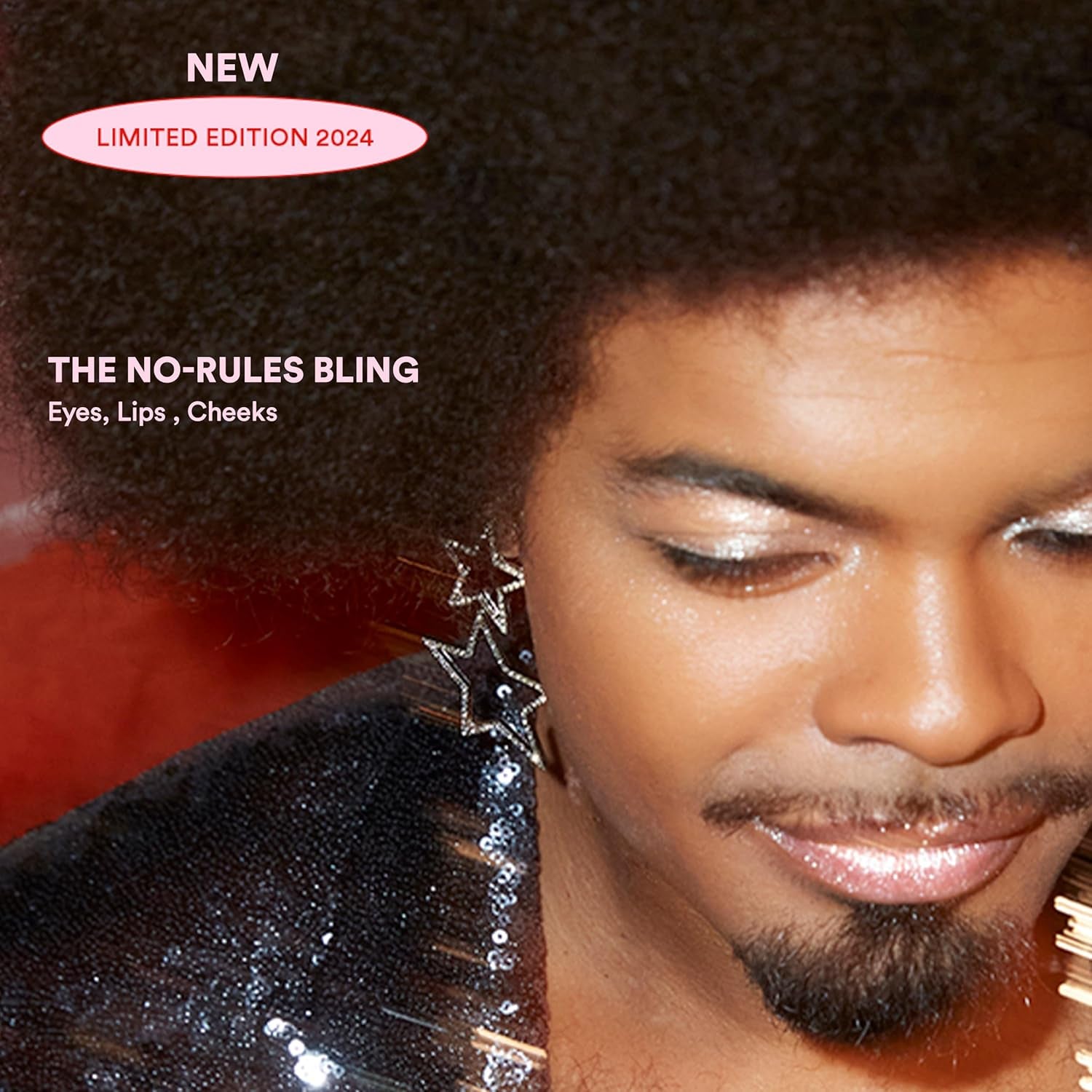 MAKEUP - the No-Rules Bling - Illuminante Liquido Scintillante - Illuminante Fluido in Crema 3 in 1 per Guance Labbra E Occhi - Formula Liquida-Crema Modulabile - Vegan - Cruelty Free