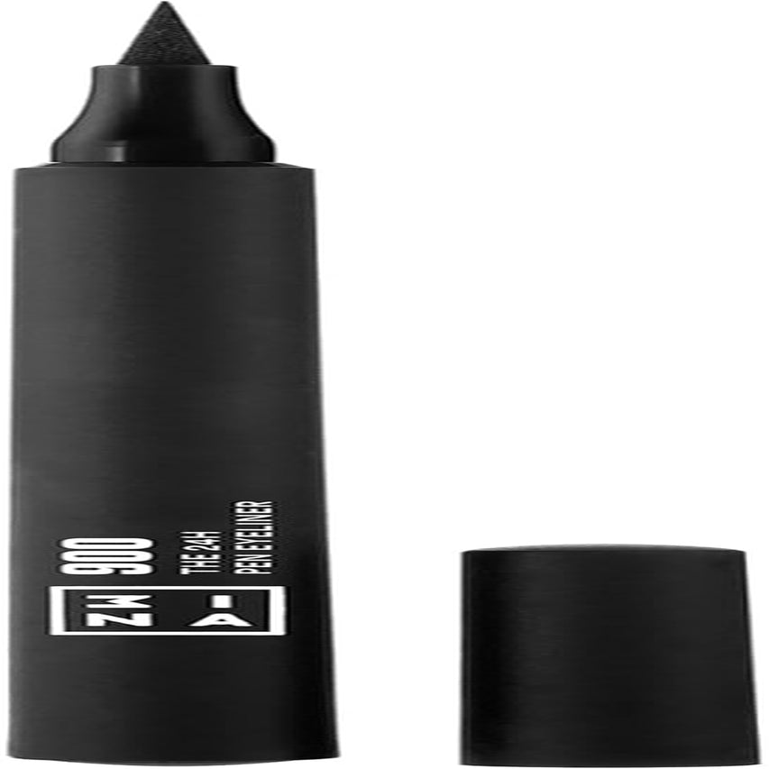 MAKEUP - the 24H Pen Eyeliner 900 - Nero - Eyeliner Nero Liquido Matte - Pennello Preciso - Alta Pigmentazione per Occhi Sensibili - Vegan - Cruelty Free
