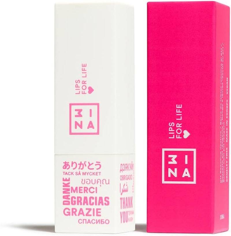 MAKEUP - Lips for Life - Rosseto Che Cambia Colore - Rosseto Magico PH - Balsamo per Nutrire Le Labbra - Rossetto per Labbra Screpolate E Secche - Vegan - Cruelty Free