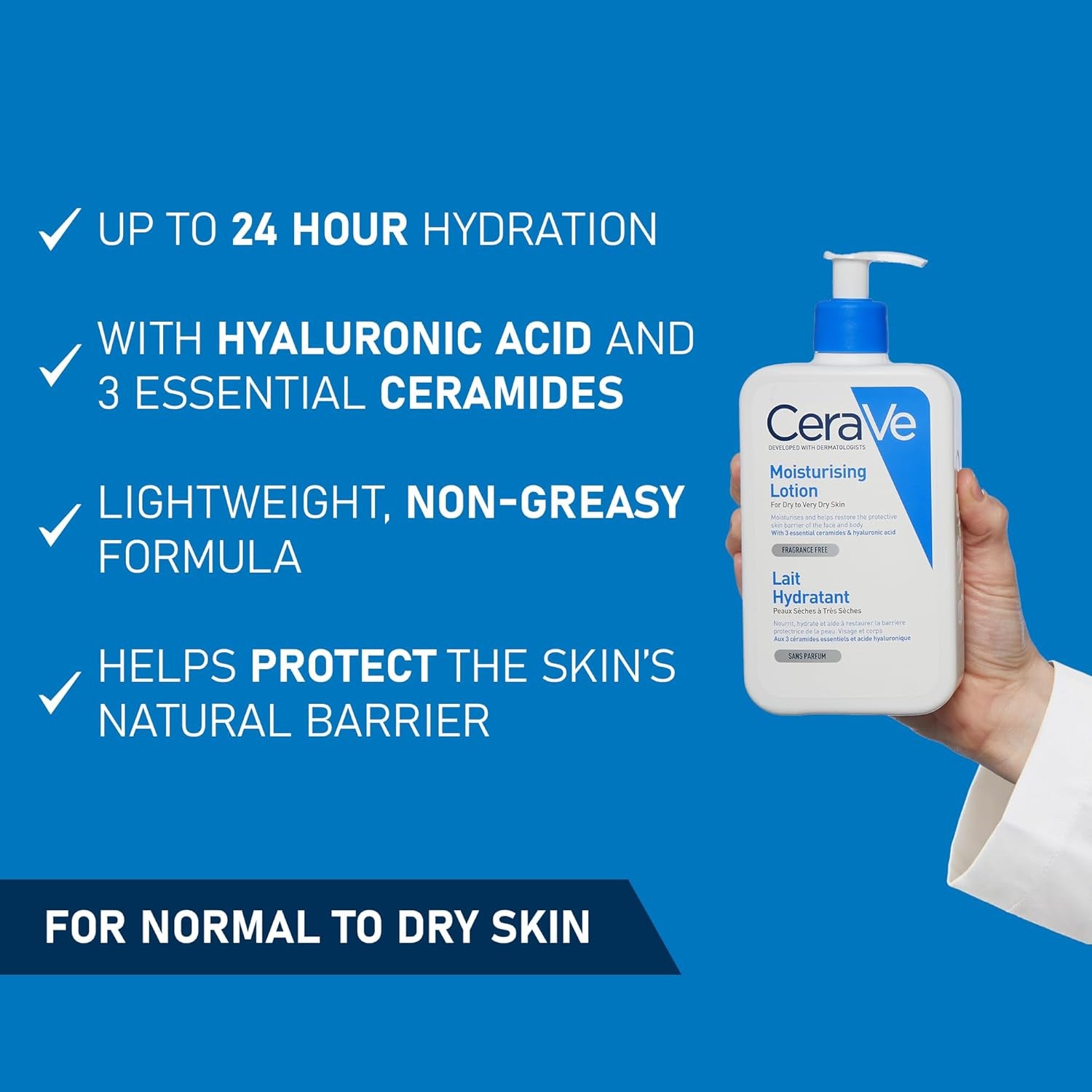 Cerave Locion Hidratante Familiar 1 L