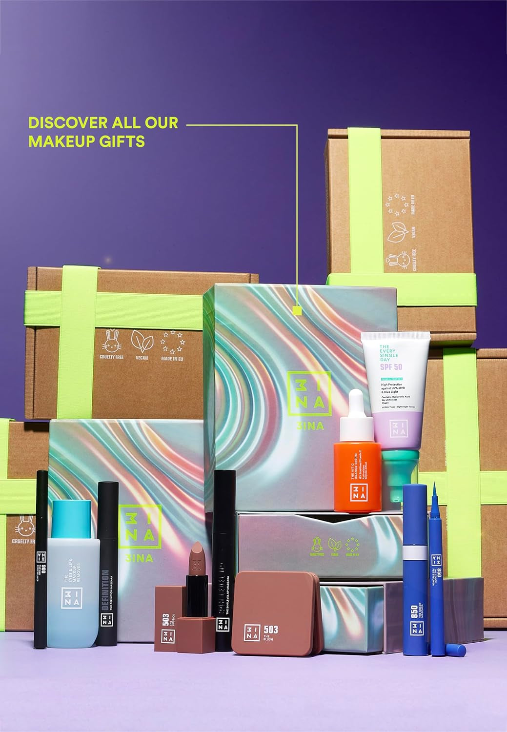 MAKEUP - the Partners in Crime KIT - Kit per La Cura Del Viso Di Routine Mattutina - the Vit C Orange Serum + the Every Single Day SPF 50 - Set Di Skincare - Vegan - Cruelty Free