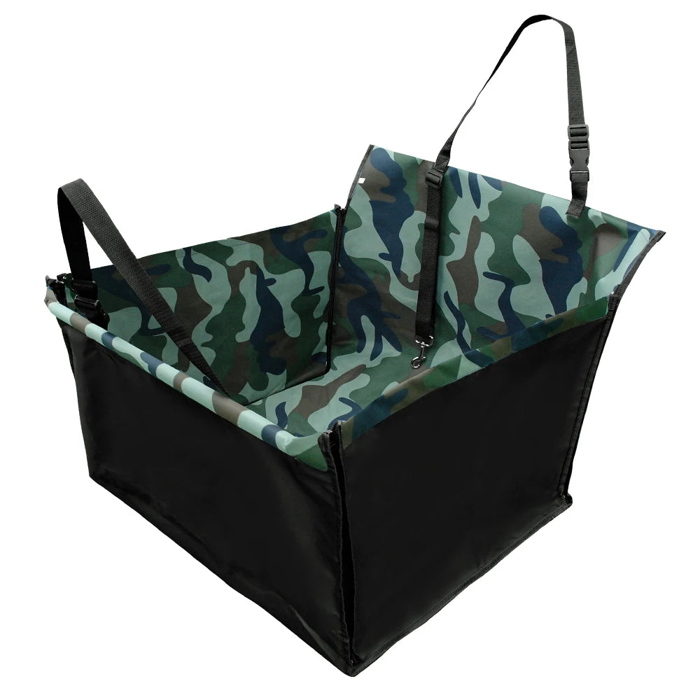 Oxford Pet Dog Carrier Waterproof Pet Car Seat Pad Mat for Dogs Cats Foldable Dog Seat Bag Basket Pet Travel Accessories Hammock