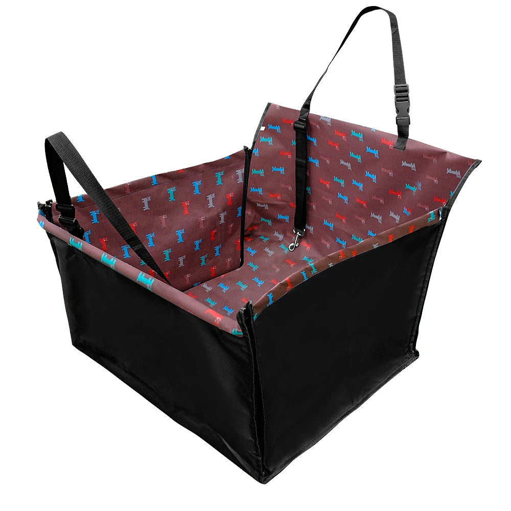 Oxford Pet Dog Carrier Waterproof Pet Car Seat Pad Mat for Dogs Cats Foldable Dog Seat Bag Basket Pet Travel Accessories Hammock