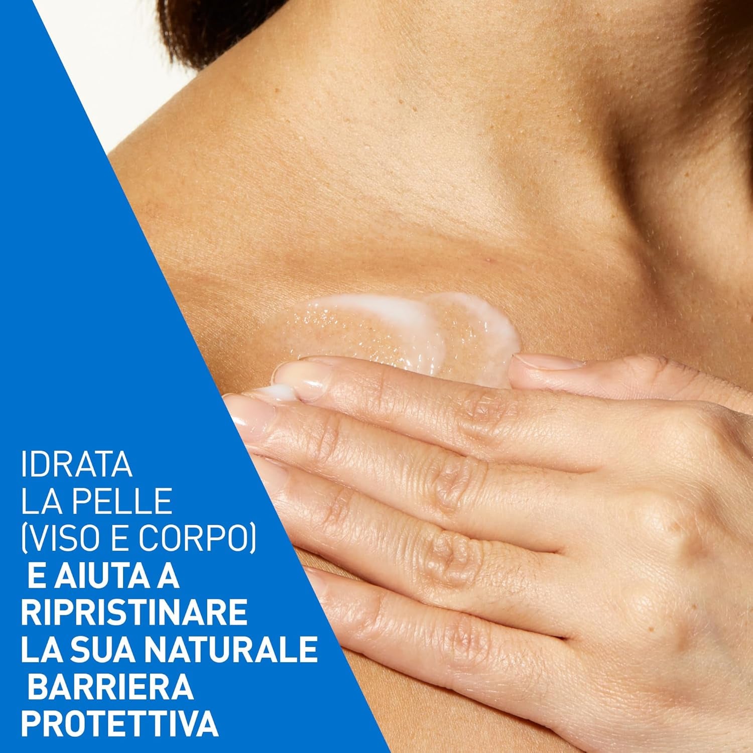Cerave Lozione Idratante Viso E Corpo, per Pelli Da Normali a Secche, Idratazione Profonda E Duratura, Con Acido Ialuronico E 3 Ceramidi, 562 Ml