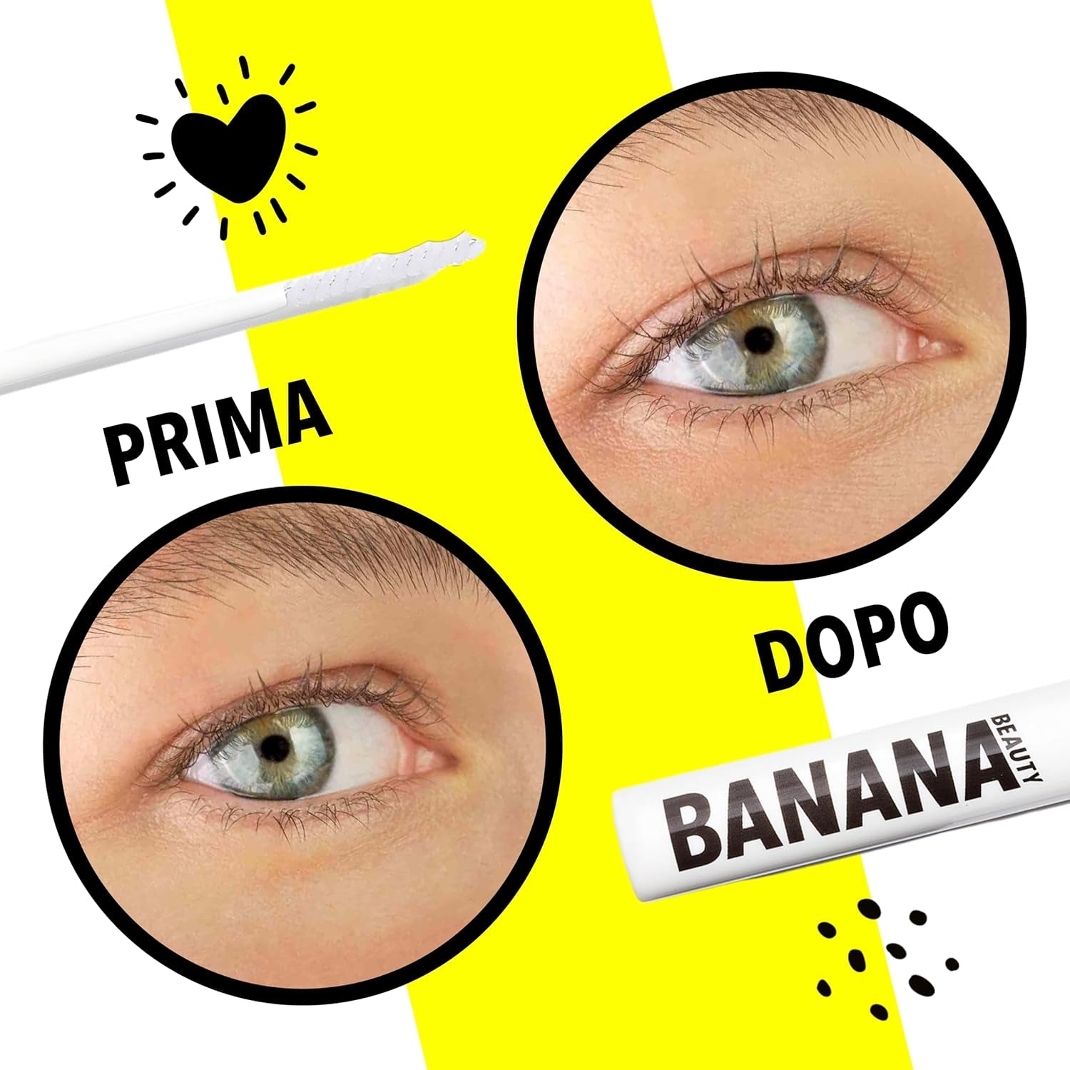 Brow & Lash Serum (Upgrade Me) – per Ciglia Più Lunghe E Folte –Delicato Sul Contorno Occhi – Formula Naturale – Siero per Ciglia E Sopracciglia