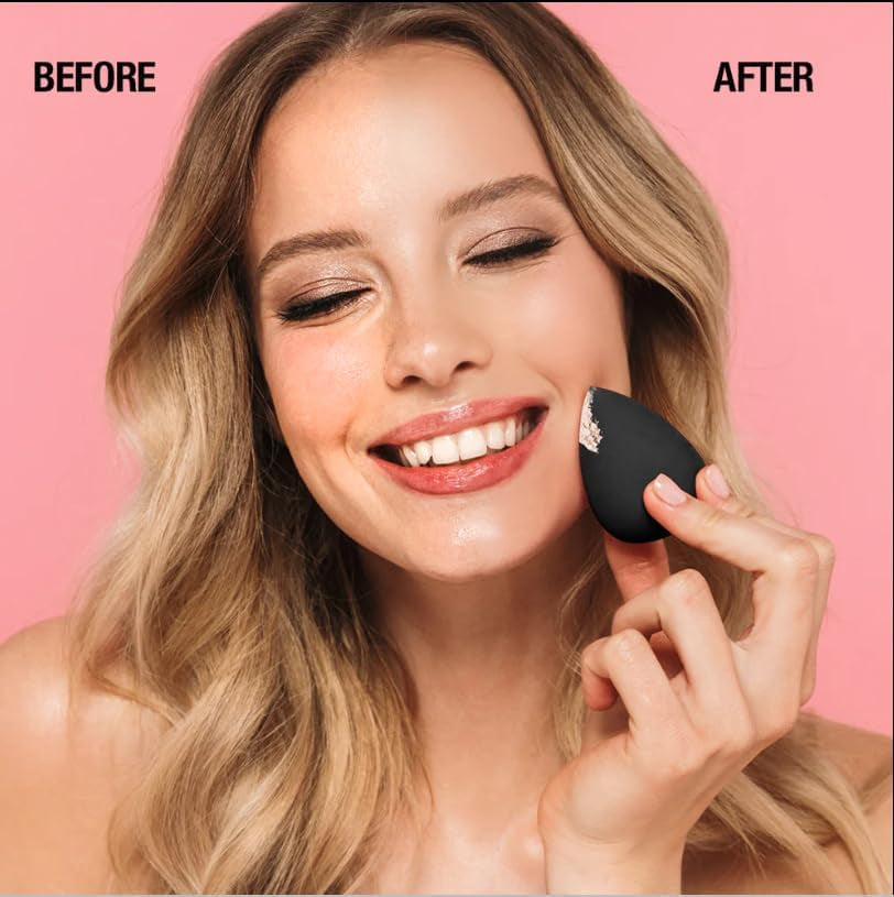 , Polvere Di Riso Compatta Con Specchio, Trucco Opacizzante Che Dura Tutto Il Giorno, Assorbe Istintivamente L'Olio, Funziona Da Sola O Con Il Trucco, Translucent