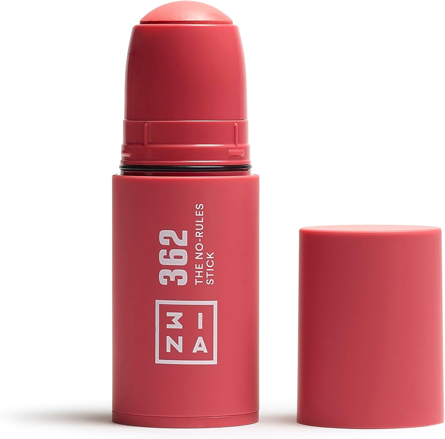 MAKEUP - the Color Lip Oil 362 + the No-Rules Stick 362 - Balsamo Labbra E Blush in Crema Rosa Con Acido Ialuronico + Blush Stick per Occhi Labbra E Guance - Vegan - Cruelty Free
