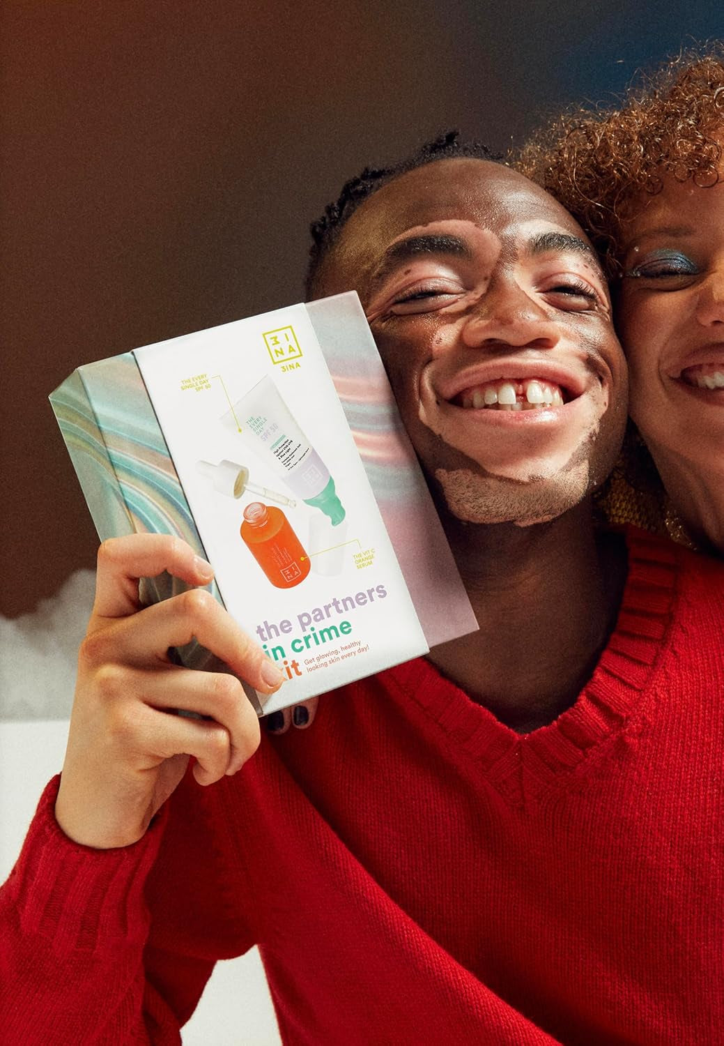MAKEUP - the Partners in Crime KIT - Kit per La Cura Del Viso Di Routine Mattutina - the Vit C Orange Serum + the Every Single Day SPF 50 - Set Di Skincare - Vegan - Cruelty Free