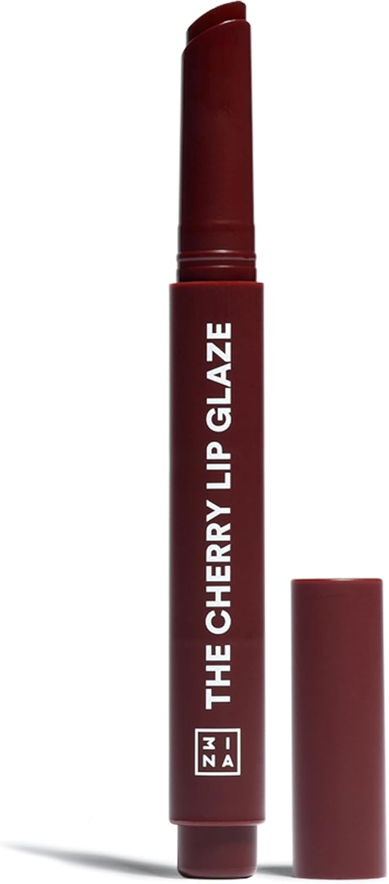 MAKEUP - the Cherry Lip Glaze - Rossetto Effetto Lattice Ciliegia Scuro - Rossetto Con Olio Di Semi Di Lampone E Vitamina E - Formula Cremosa Ad Alta Pigmentazione - Vegan - Cruelty Free