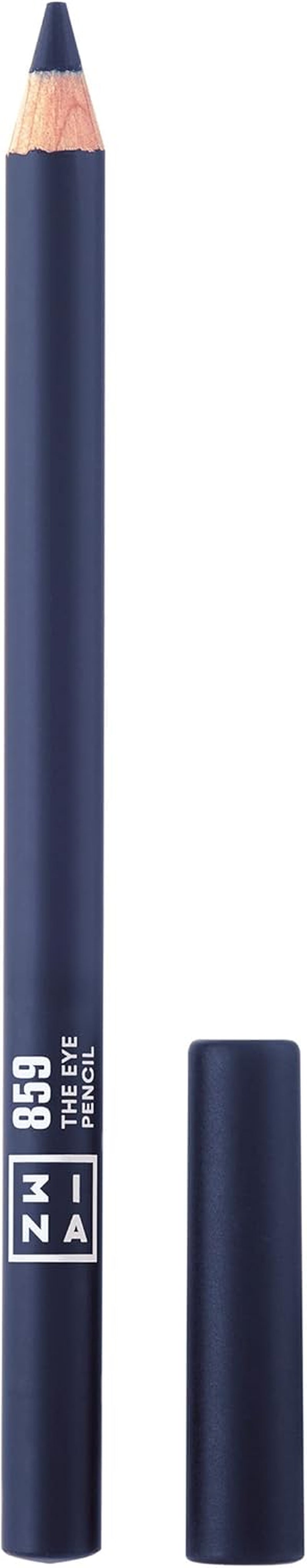 MAKEUP - Vegan - Cruelty Free - the Eye Pencil 859 - Blu Marino - Formula a Lunga Durata - Altamente Pigmentata Texture Cremosa - Matita Occhi Con Miscelatore - Facile Sfumare - Finitura Opaca