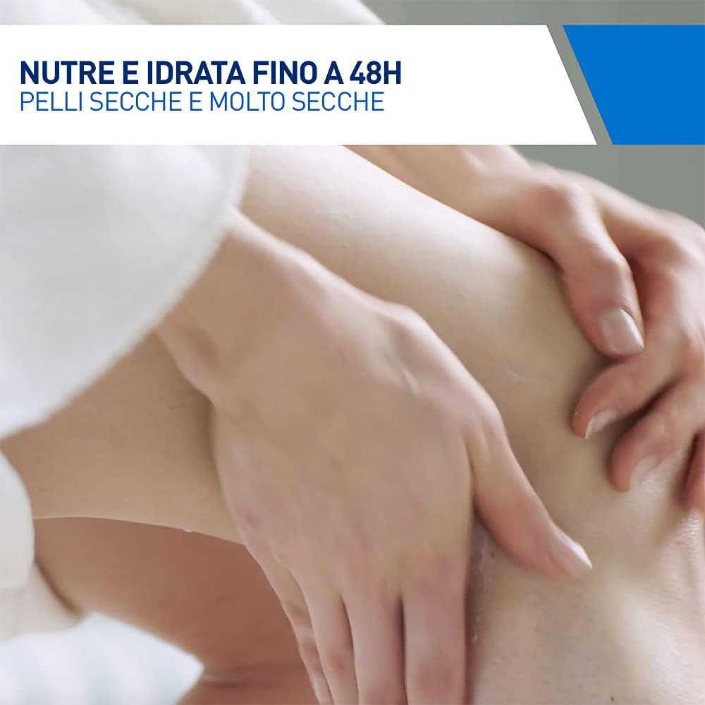 Crema Idratante Viso E Corpo, per Pelle Secca, Con Acido Ialuronico, 454G + Detergente 20Ml & Lozione Idratante Viso E Corpo per Pelle Secca, Con Acido Ialuronico 473Ml + 20Ml