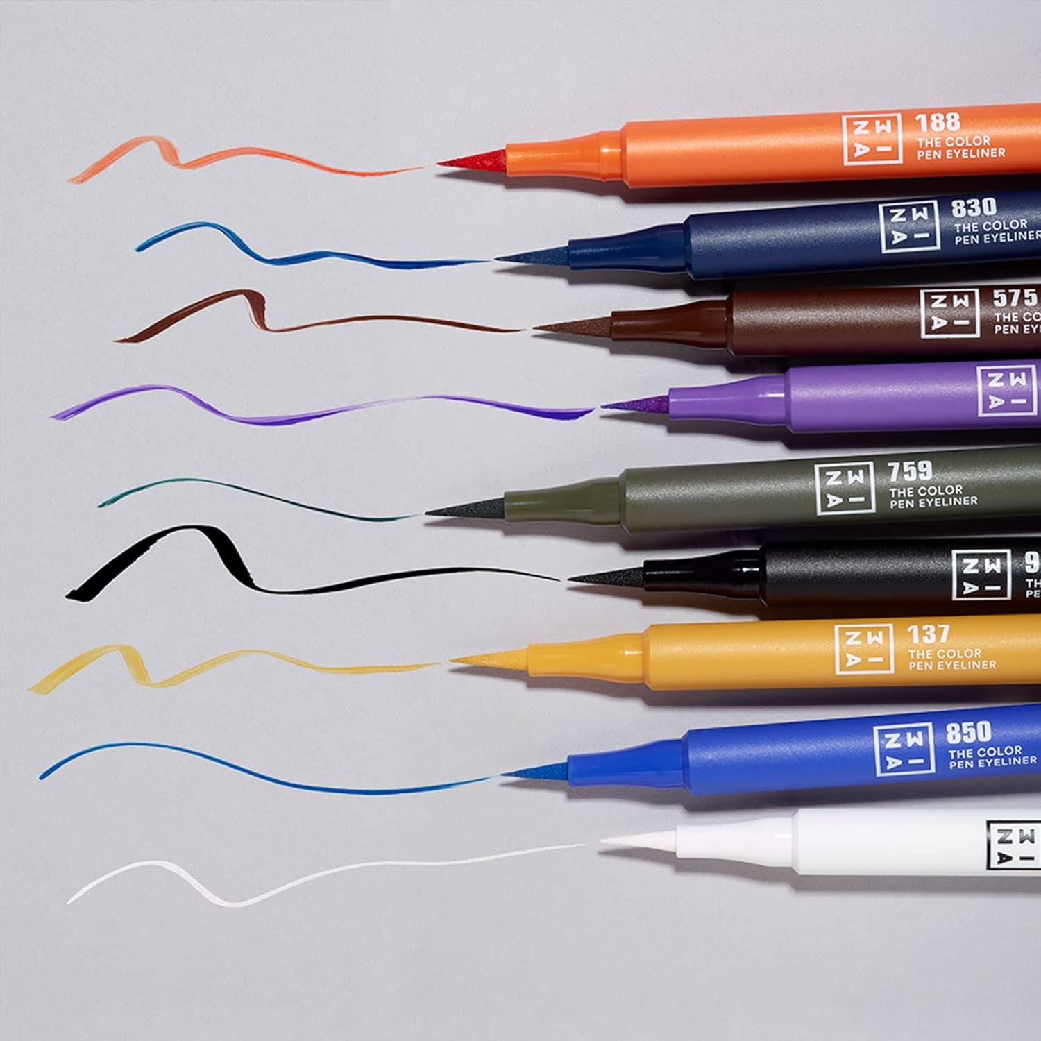 MAKEUP - the Color Pen Eyeliner 575 - Marrone - 10H Lunga Durata - Penna Colorata Liquida Mat - Alta Pigmentazione - Vegan - Cruelty Free