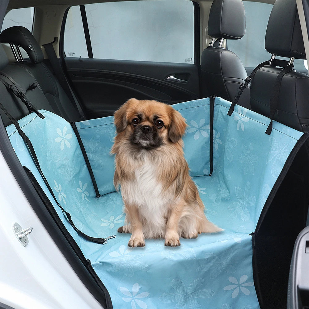 Oxford Pet Dog Carrier Waterproof Pet Car Seat Pad Mat for Dogs Cats Foldable Dog Seat Bag Basket Pet Travel Accessories Hammock