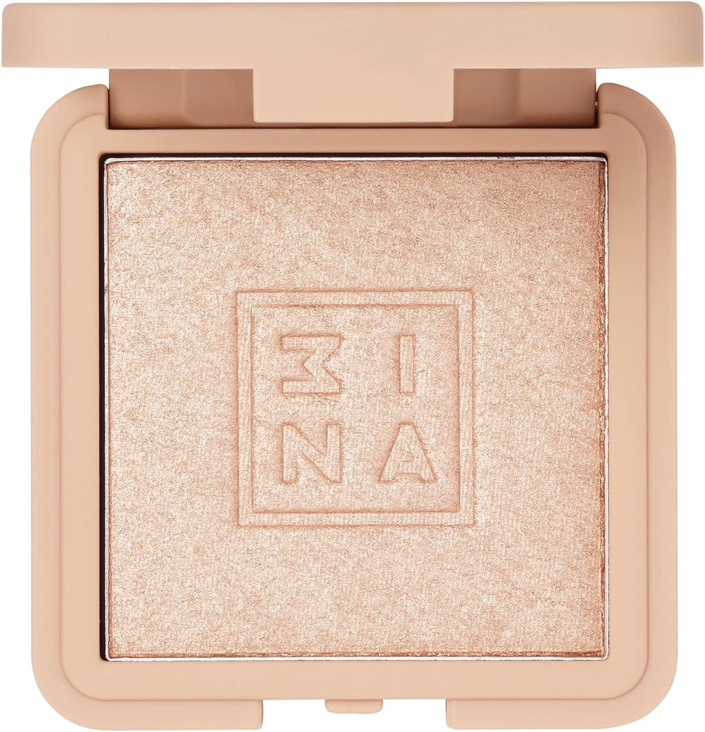 MAKEUP - the Highlighter 512 - Dorato - Polvere Iluminanti - Effeto Lucido - Texture Delicata Effetto Seta - Copertura Modulabile - Viso Luminoso E Radioso - Vegan - Cruelty Free