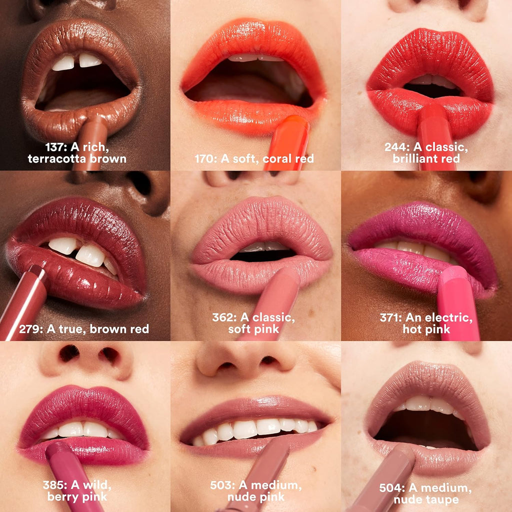 MAKEUP - the Color Lip Glow 279 - Rosso Marrone - Rosetto Rosso Marrone Burroacaco Di Karite per Nutrire Le Labbra - Rosetti Luminoso Lucido - Vegan - Cruelty Free