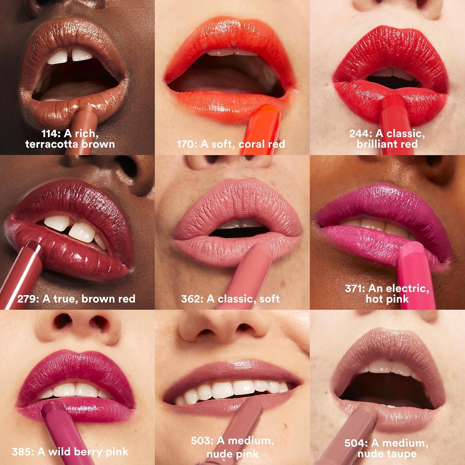 MAKEUP - the Color Lip Glow 504 - Tortora Nude - Rosetto Tortora Nude Burroacaco Di Karite per Nutrire Le Labbra - Rosetti Luminoso Lucido - Vegan - Cruelty Free