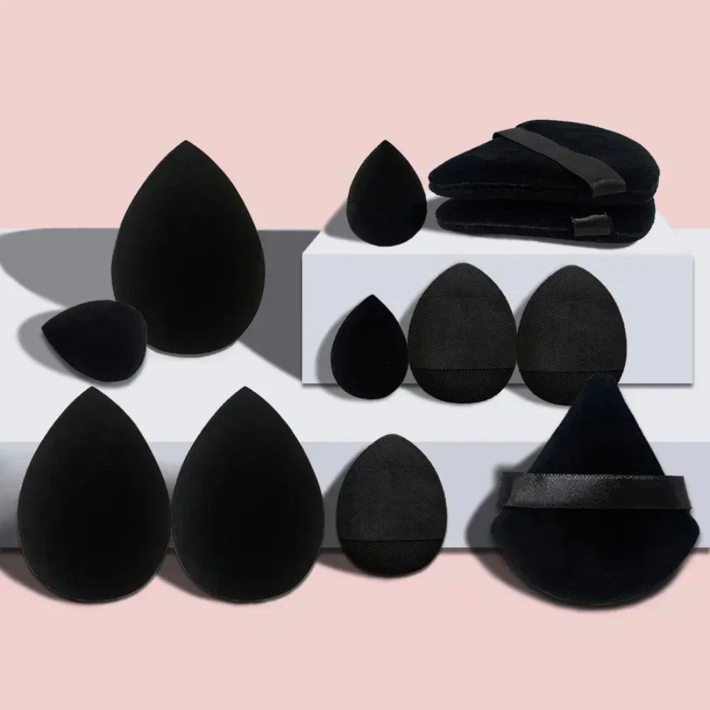 12PCS Makeup Sponge Blender Beauty Egg Soft Cosmetic Puff Foundation Sponges Powder Puff Women Makeup Products Women Beauty Tool