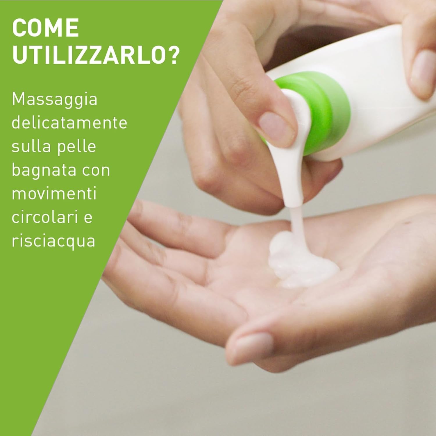 Cerave Detergente Idratante per Viso E Corpo, per Pelli Da Normali a Secche, Azione Nutriente E Rinfrescante, Con 3 Ceramidi E Acido Ialuronico, 562 Ml