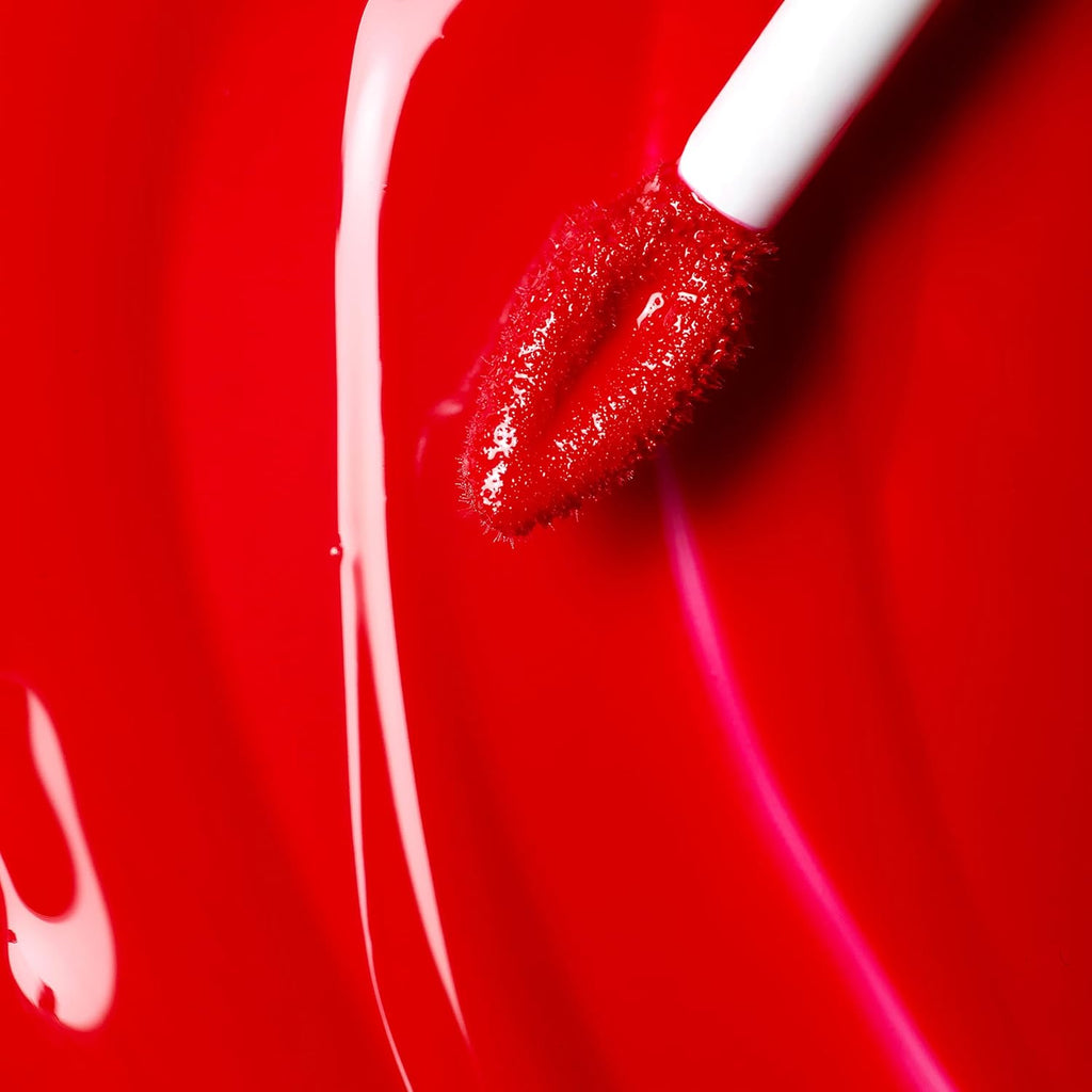 MAKEUP - Vegan - the Lip Gloss 244 - Rosso - Effetto Specchio - Look Lucido - Apparenza Cremosa - Altamente Pigmentato - Lucidalabbra Con Bacchetta -Formula Idratante - Cruelty Free