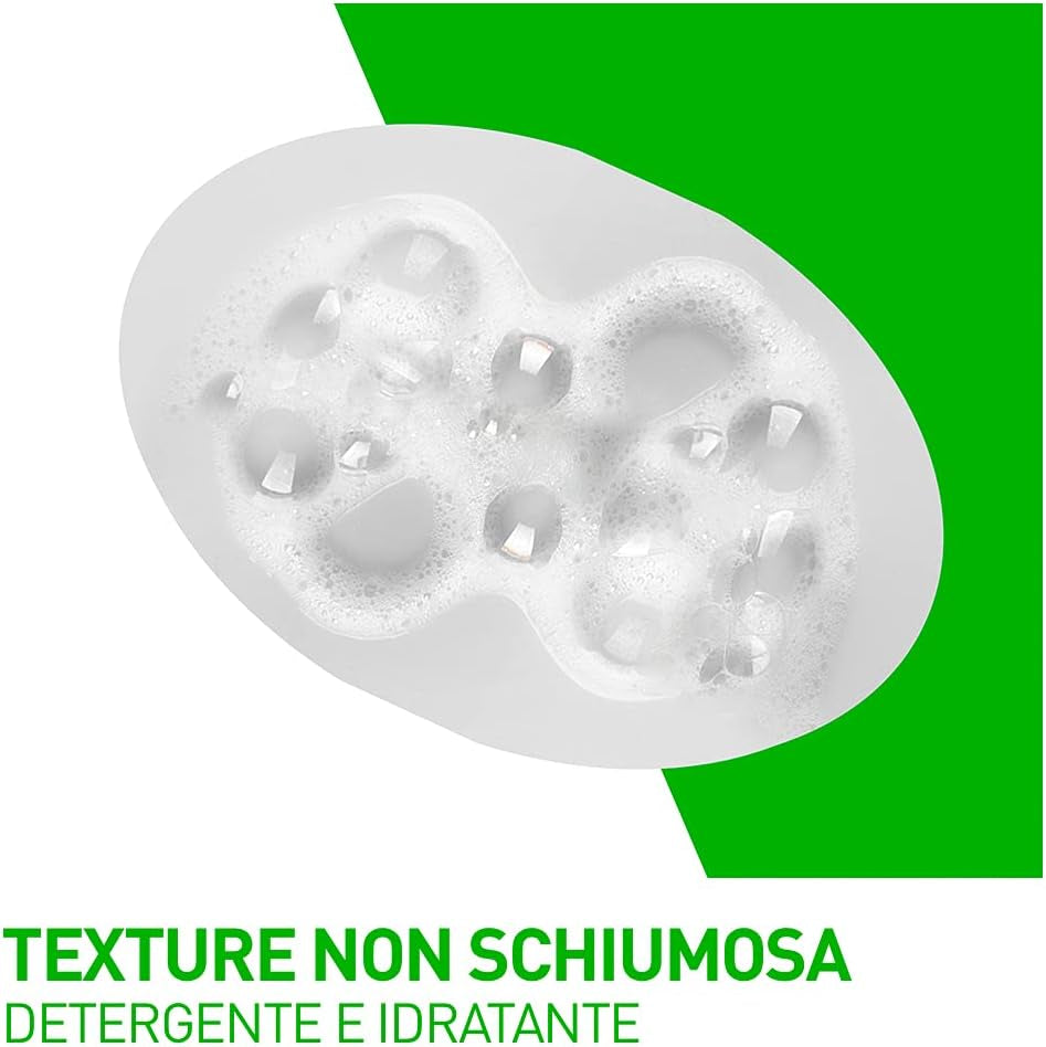 Crema Idratante Viso E Corpo, per Pelle Secca, Con Acido Ialuronico 340G + Travel Size Detergente Idratante 20Ml & Crema Idratante Viso E Corpo per Pelle Secca 177Ml + Detergente 20Ml
